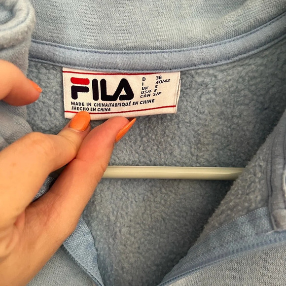 Fila Color Block Quarterzip S - Picture 3 of 3